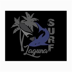 Surf - Laguna Small Glasses Cloth by Valentinaart