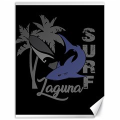 Surf - Laguna Canvas 18  X 24   by Valentinaart