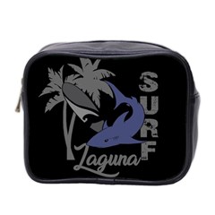 Surf - Laguna Mini Toiletries Bag 2-side by Valentinaart