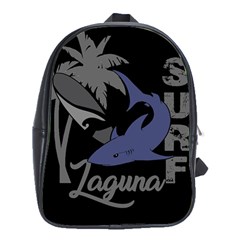 Surf - Laguna School Bags (xl)  by Valentinaart