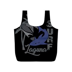 Surf - Laguna Full Print Recycle Bags (s)  by Valentinaart