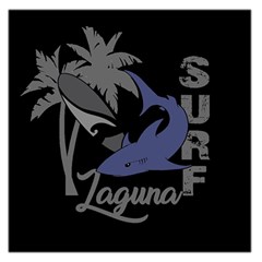 Surf - Laguna Large Satin Scarf (square) by Valentinaart