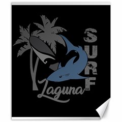 Surf - Laguna Canvas 8  X 10  by Valentinaart