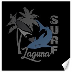 Surf - Laguna Canvas 16  X 16   by Valentinaart