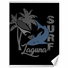 Surf - Laguna Canvas 36  X 48   by Valentinaart