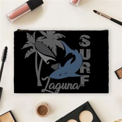 Surf - Laguna Cosmetic Bag (large)  by Valentinaart