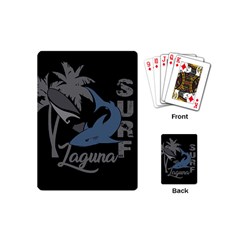 Surf - Laguna Playing Cards (mini)  by Valentinaart