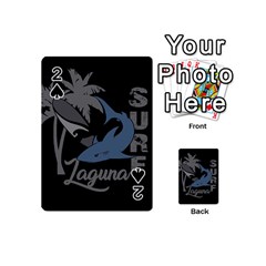 Surf - Laguna Playing Cards 54 (mini)  by Valentinaart