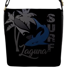 Surf - Laguna Flap Messenger Bag (s) by Valentinaart