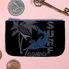 Surf - Laguna Large Coin Purse by Valentinaart