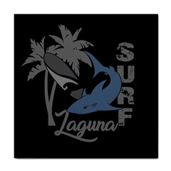 Surf - Laguna Tile Coasters by Valentinaart