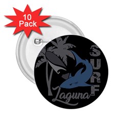 Surf - Laguna 2 25  Buttons (10 Pack)  by Valentinaart