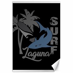 Surf - Laguna Canvas 20  X 30   by Valentinaart