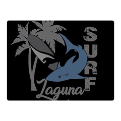 Surf - Laguna Double Sided Flano Blanket (mini)  by Valentinaart