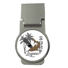 Surf - Laguna Money Clips (round)  by Valentinaart