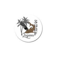 Surf - Laguna Golf Ball Marker by Valentinaart