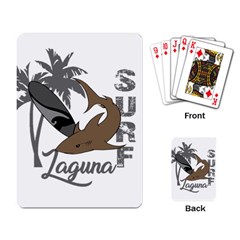 Surf - Laguna Playing Card by Valentinaart