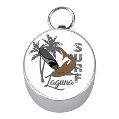 Surf - Laguna Mini Silver Compasses by Valentinaart