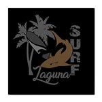 Surf - Laguna Tile Coasters Front