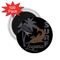 Surf - Laguna 2 25  Magnets (100 Pack)  by Valentinaart