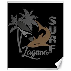 Surf - Laguna Canvas 16  X 20   by Valentinaart