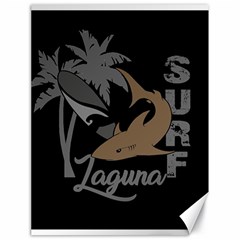 Surf - Laguna Canvas 18  X 24   by Valentinaart