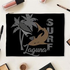 Surf - Laguna Cosmetic Bag (xl) by Valentinaart