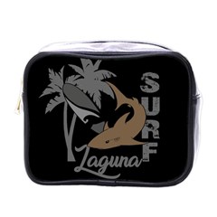 Surf - Laguna Mini Toiletries Bags by Valentinaart