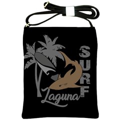 Surf - Laguna Shoulder Sling Bags by Valentinaart