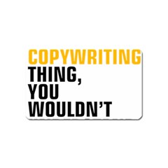 07 Copywriting Thing Copy Magnet (name Card) by flamingarts