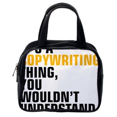 07 Copywriting Thing Copy Classic Handbags (one Side) by flamingarts