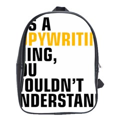 07 Copywriting Thing Copy School Bags(large)  by flamingarts