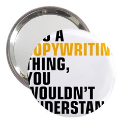 07 Copywriting Thing Copy 3  Handbag Mirrors by flamingarts