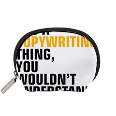 07 Copywriting Thing Copy Accessory Pouches (small)  by flamingarts