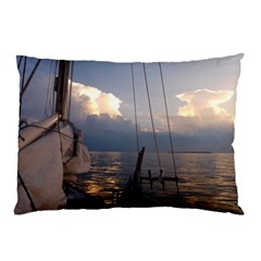 Sailing Into The Storm Pillow Case by oddzodd