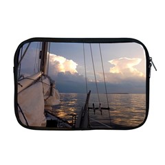 Sailing Into The Storm Apple Macbook Pro 17  Zipper Case by oddzodd