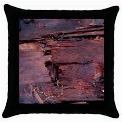 Dissonance Throw Pillow Case (black) by oddzodd