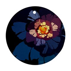 Flower Ornament (round) by oddzodd