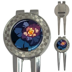 Flower 3-in-1 Golf Divots