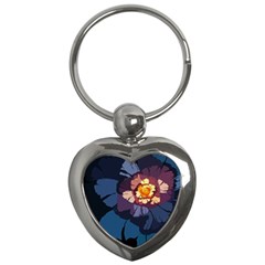 Flower Key Chains (heart) 