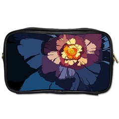 Flower Toiletries Bags 2-side by oddzodd