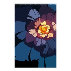 Flower Shower Curtain 48  X 72  (small) 