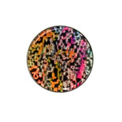 Colorful Texture                     Hat Clip Ball Marker by LalyLauraFLM