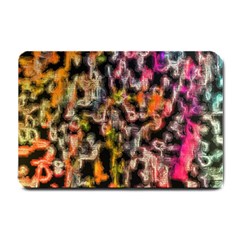 Colorful Texture                     Small Doormat by LalyLauraFLM