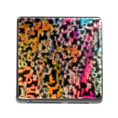 Colorful Texture                     Memory Card Reader (square) by LalyLauraFLM