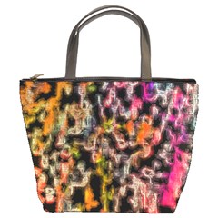 Colorful Texture                Bucket Bag by LalyLauraFLM