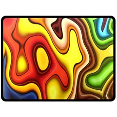 Colorful 3d Shapes                    Plate Mat by LalyLauraFLM