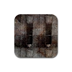 Concrete Grunge Texture                      Rubber Square Coaster (4 Pack by LalyLauraFLM