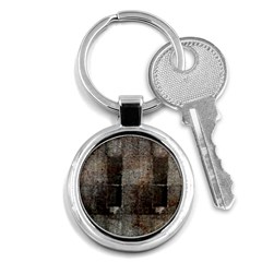 Concrete Grunge Texture                      Key Chain (round) by LalyLauraFLM