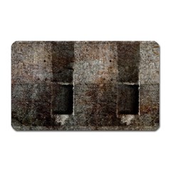 Concrete Grunge Texture                      Magnet (rectangular) by LalyLauraFLM